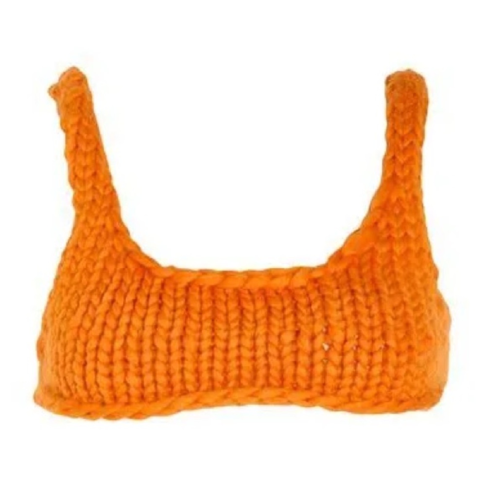Hope Macaulay Vibrant Orange Knitwear